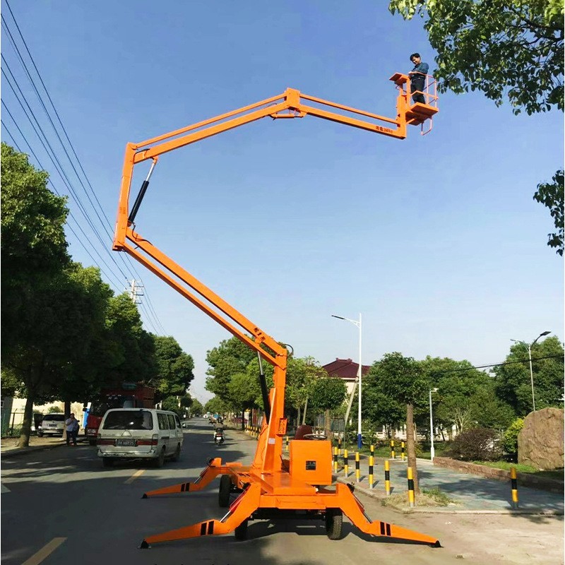    升降機(jī)的使用，是根據(jù)客戶的使用要求不同，選擇的產(chǎn)品品種也是不同的。一般的移動(dòng)剪叉升降機(jī)和鋁合金升降平臺(tái)，常規(guī)的升高4米—20米。曲臂升降機(jī)升高15米，折臂升降機(jī)升高20米。也可以根據(jù)客戶的要求進(jìn)(圖1)